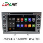 Cina MP3 MP4 USB SD Kamera Belakang Peugeot 308 Dvd Player Dibangun - Di Radio Tuner perusahaan