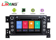 GPS Navigasi SUZUKI Car DVD Player Bluetooth - Diaktifkan PX6 RK3399 Cortex-A72 Delapan Inti