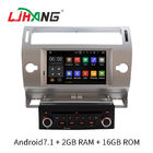 Cina 7 &quot;Reverse Kamera Citroen Car Stereo DVD Player Dengan CD Video FM AM perusahaan