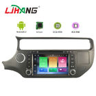 Cina KIA RIO 8.0 Mobil DVD Player Android Dengan Audio Video 3G 4G SWC perusahaan