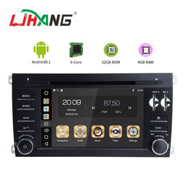 Cina 3g Wifi Kontrol Roda Kemudi Mobil Stereo DVD Player, Porsche Android Car Stereo pabrik