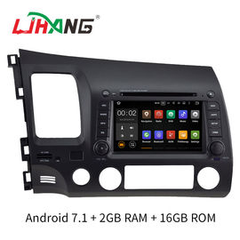 Cina Multimedia Civic GPS Honda Car DVD Player Multi - Bahasa yang Didukung pabrik