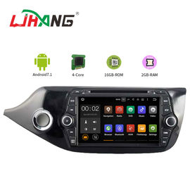 Cina Stereo Mobil 7 Inch Yang Bekerja Dengan Android, KIA CEED Bluetooth DVD Player Untuk Mobil pabrik