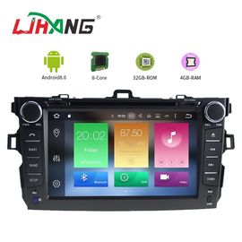 Cina Kontrol Roda Kemudi Toyota Corolla Verso Dvd Player, HD Display Radio Dvd Player pabrik