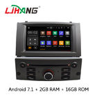 Android 7.1 7 Inch Peugeot DVD Player PX3 4Core Dengan AUX-IN Peta GPS